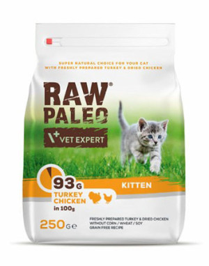 RAW PALEO Kitten Turkey and Chicken 2kg