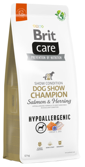 BRIT CARE Dog Hypoallergenic Dog Show Champion 1 kg