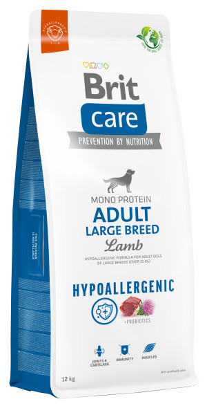 BRIT CARE Dog Hypoallergenic Adult Large Breed Lamb 1 kg
