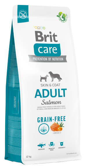 BRIT CARE Dog Grain-Free Adult Salmon 3 kg