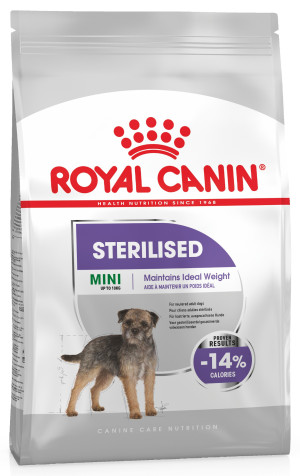 ROYAL CANIN CCN Mini Sterilised karma sucha dla psów dorosłych ras małych, sterylizowanych 2x 8kg