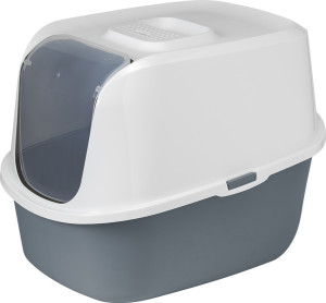 PET NOVA Cat Life Pro Toaleta dla kota 52cm - szara