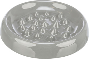 TRIXIE Slow feed - ceramiczna miska dla kota 0,25l / 18 cm / zapobiega łaczywemu połykaniu pokarmu