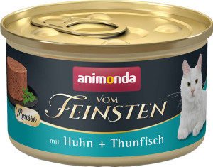 ANIMONDA Cat Vom Feinsten Mus - kurczak z tuńczykiem 85g