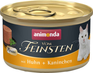 ANIMONDA Cat Vom Feinsten Mus - kurczak z królikiem 85g