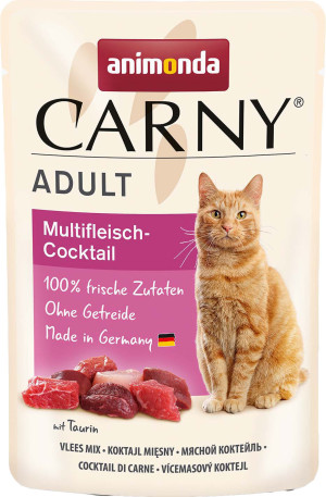 ANIMONDA Carny Adult - Koktajl mięsny 85g (saszetka)