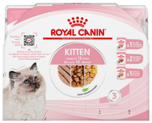 ROYAL CANIN Kitten Pack 4x 85g - zestaw: karma mokra