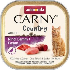 ANIMONDA Carny Country Adult Wołowina Jagnięcina i Bażant 100g