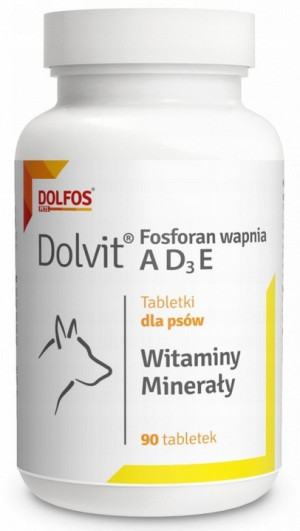 DOLFOS Fosforan wapnia AD3E 500g (proszek)