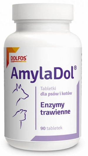 DOLFOS Amyladol - Enzymy trawienne 30tabl. (dla psów i kotów)