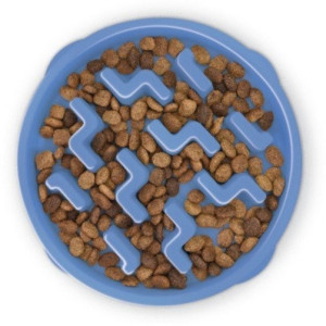 FUN FEEDER Mini miska - niebieska