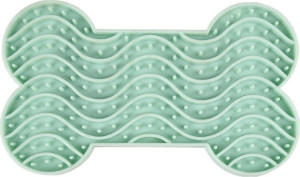 FLAMINGO Lick Pad Mata Antystresowa do lizania S 15 cm - zielony