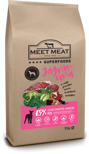 MEET MEAT Superfoods Adult Jagnięcina 2kg