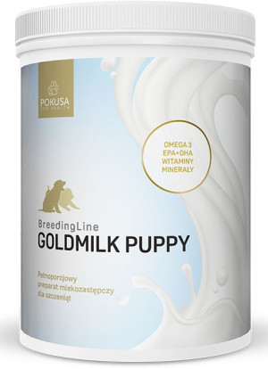 POKUSA BreedingLine GoldMilk Puppy - preparat mlekozastępczy dla szczeniąt 500g