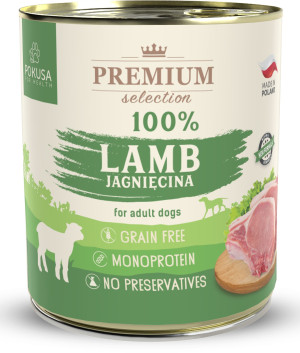 POKUSA Premium Selection 100% Jagnięcina - 800g