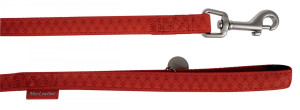 ZOLUX Smycz Mac Leather Czerwona 10mm / 120cm (dla miniaturek)