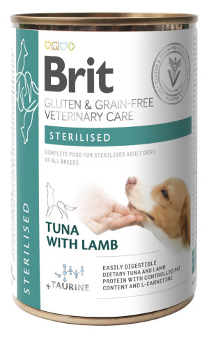BRIT Grain Free Veterinary Care Dog Can Sterilised 400g
