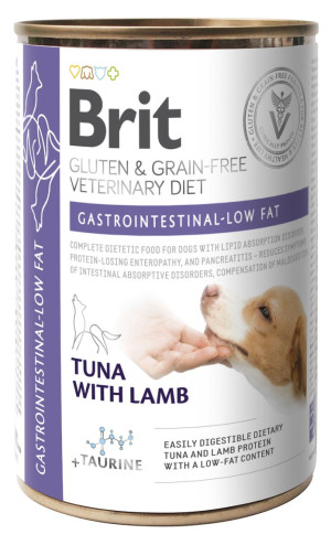 BRIT Grain Free Veterinary Diets Dog Can Gastrointestinal - Low Fat 400g
