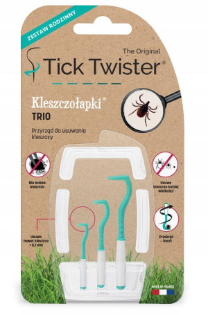 PORTICA Tick Twister Kleszczołapki TRIO