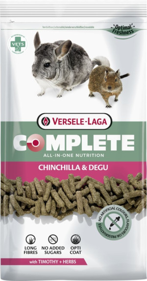 VERSELE-LAGA Chinchilla & Degu Complete - dla szynszyli i koszatniczek 1,75kg