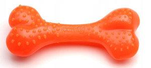 COMFY Zabawka Dental Bone Mint 16,5 cm - Pomarańczowy