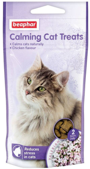 BEAPHAR Calming Cat Treats - wyciszający przysmak dla kotów 35g