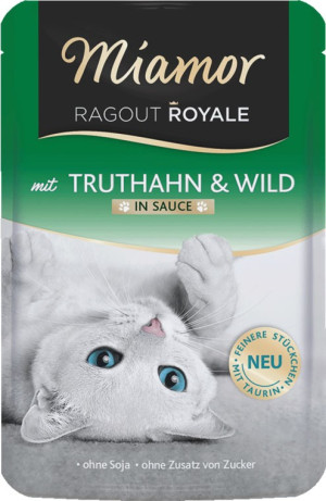 MIAMOR Ragout - indyk z dziczyzną w sosie 100g