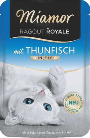 MIAMOR Ragout - tuńczyk z kurczakiem w galaretce 100g