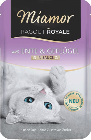MIAMOR Ragout - kaczka z drobiem w sosie 100g