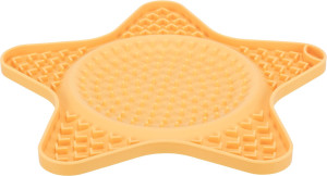 TRIXIE Taca Lick'n'Snack na przysmaki dla psa 23,5 cm - żółta