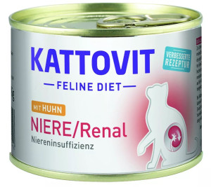 KATTOVIT Feline Diet Renal Kurczak 185g