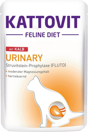 KATTOVIT Feline Diet Urinary Cielęcina 85g (saszetka)