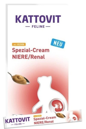 KATTOVIT Pasta Renal Cream Kurczak 6x 15g
