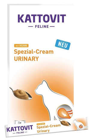 KATTOVIT Pasta Urinary Cream Kurczak 6x 15g