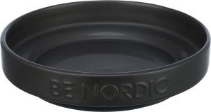 TRIXIE BE NORDIC miska ceramiczna dla kota 0,3l /o 16 cm - czarny