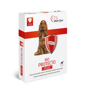 OVER ZOO Obroża Bio Protecto PLUS dla średnich psów 60cm