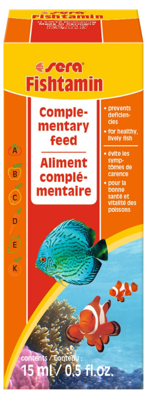 SERA Fishtamin 15ml - koncentrat witaminowy