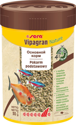 Sera Vipagran Nature - pokarm podstawowy (granulat) 12g