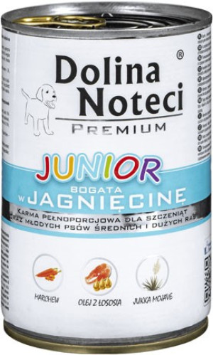 DOLINA NOTECI Premium Junior - Jagnięcina 400g
