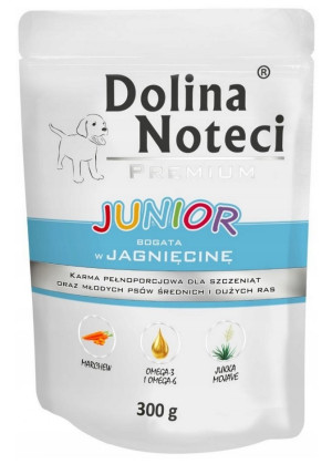 DOLINA NOTECI Premium Junior - Jagnięcina (Saszetka) 300g