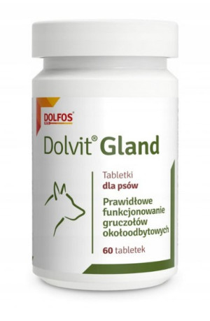 DOLFOS Dolvit Gland Pies 60 tabl. - prawidłowe funkcjonowanie gruczołów okołoodbytowych