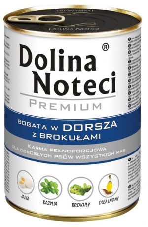 DOLINA NOTECI Premium - Bogata w dorsza z brokułami 12x 800g