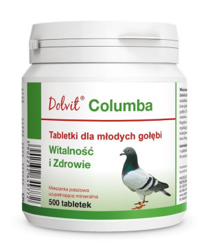 DOLFOS Dolvit Columba 500 tabl. - mieszanka uzupełniająca mineralna dla gołębi