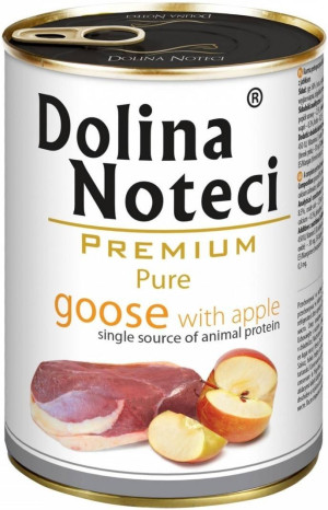 DOLINA NOTECI Premium Pure - Gęś z jabłkiem 12x 800g