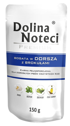 DOLINA NOTECI Premium - Bogata w dorsza z brokułami (Saszetka) 500g
