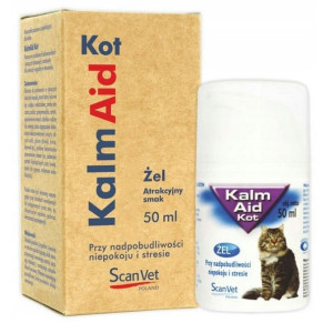 SCANVET KalmAid Kot - Na niepokój i stres 50ml