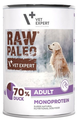 RAW PALEO Adult Duck Monoprotein 400g