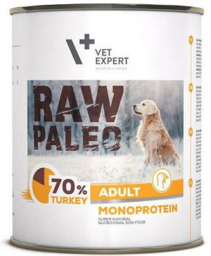 RAW PALEO Adult Turkey Monoprotein 800g 800g