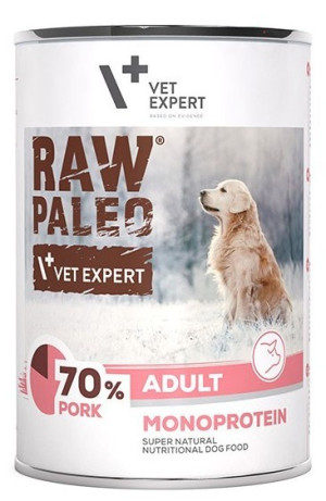 RAW PALEO Adult Pork Monoprotein 400g
