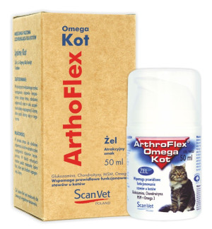 SCANVET Arthroflex Omega Kot - żel 50ml